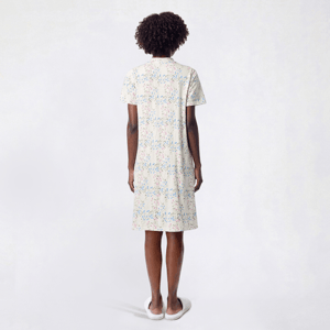 Womens Elegant Dreams Short Sleeve Floral Nightgown alternate view